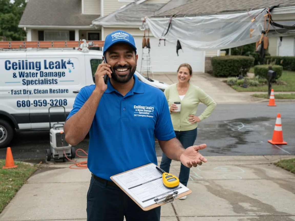 Ceiling Leak Cleanup New Milford, NJ FAQs